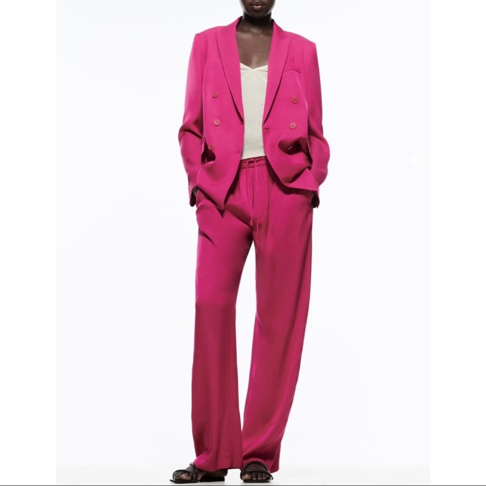 Zara Pink Blazer set